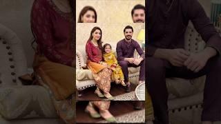 Junaid Niazi with his wife and daughter #junaidniazi  #tamashaseason2 #shorts