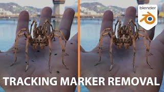 Remove Tracking Markers from any Footage with Blender