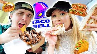 PROBAMOS TODA LA COMIDA de TACO BELL POR PRIMERA VEZ Y Respondemos a Todo! | Mukbang con Dalas