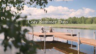 Cozy Summer Days I Slowing down this Summer I Peaceful weekend by the lake I Slow living