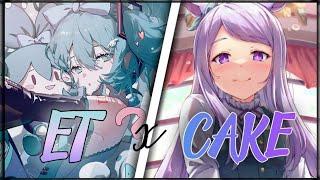 ET  Cake↝Nightcore Switching Vocals •Collab  @matchuu_ @risyakairo •