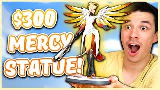 I BOUGHT THE RAREST OVERWATCH STATUE (Mercy Statue Unboxing)