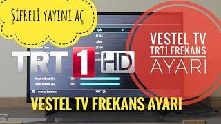 VESTEL TV TRT1 FREKANS Ayarı / Vestel TRT 1 yayın frekans ayarı