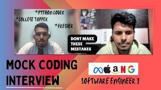 Fresher Mock Coding Interview | Crack Your Next Tech Job! 