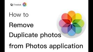 How to remove duplicate photos in Mac Photos application?