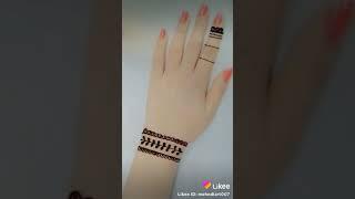 #likee videos # Simple Mehendi Designs