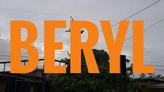 Rainy Morning in Warrenville, Cunupia, Trinidad with the Passage of Hurricane Beryl (1 July 2024)