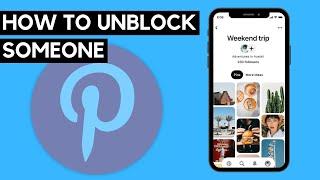 How To Unblock Someone On Pinterest Tutorial 2022