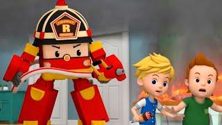 Робокар Поли - Рой и пожарная безопасность - Электробезопасность | Мультфильмы для детей