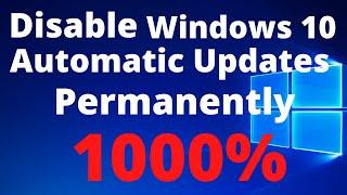 How to Disable Windows 10 Automatic Update Permanently | Stop Windows 10 Update in Hindi 2022
