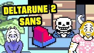 DELTARUNE Chapter 2 SANS Secret Cutscene