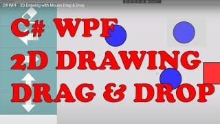 C# WPF - 2D Drawing with Mouse Drag & Drop