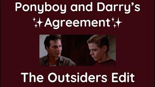 Ponyboy and Darry’s Agreement: The Outsiders Edit #shorts