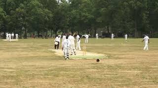 Ijaz Butt and Adnan Naseem batting