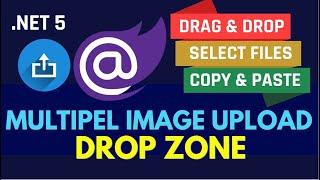 Upload Images with Drag & Drop or Paste From Clipboard in Blazor