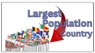 Most Populated country in the world||Top 20 Population country||Learn With PK