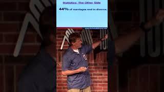 Marriage Stats        #shorts #marriage #divorce #statistics #comedy #standup