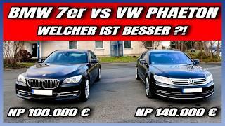 VW Phaeton vs. BMW 7er: Der ultimative Oberklasse-Vergleich! | M for Life