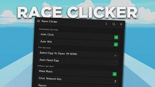 Race Clicker Script (Auto Win, Auto Rebirth, Auto Craft, Auto Click, Auto Eggs)