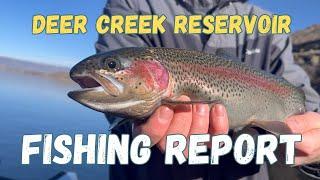 Deer Creek Reservoir: WINTER FISHING TIPS