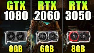 GTX 1080 vs RTX 2060 vs RTX 3050 - 1080p and 1440p Benchmarks in 2023