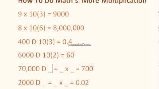 How To Do Maths: More Multiplication