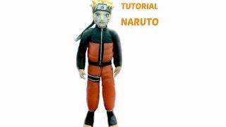 NARUTO - TUTORIAL - PLASTILINA - PORCELANA FRIA