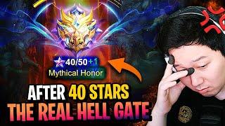 Mythical Honor solo rank is extremely hard after 40stars | Mobile Legends