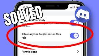 HOW TO ALLOW EVERYONE TO MENTION ANY ROLE MEMBERS ON DISCORD