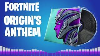  Fortnite | ORIGIN'S ANTHEM | Lobby Track | Rare Music Pack | Lyrics in CC