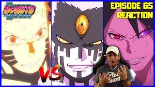  NARUTO & SASUKE VS MOMOSHIKI OTSUTSUKI  | Boruto Episode 65 - Father and Child | Reaction