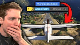 I’m Ranked #1 IN THE WORLD in Microsoft Flight Sim 2024