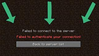 Fix hypixel failed to authenticate your connection minecraft tlauncher