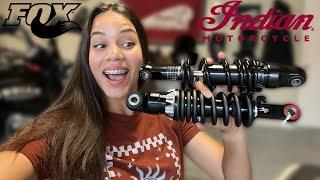 Indian Fox Shocks on my Scout Bobber | Install and review