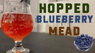 How to Make a Hopped Blueberry Session Mead (Super Crushable!)