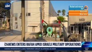 IDF opens doors in Rafah to press as operations continue