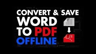 how to convert word file into pdf in office 2007