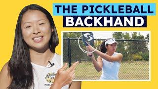 The Pickleball Backhand - Make This Shot Your Strength