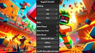 [FREE UGC] Ragdoll Rumble OP SCRIPT (UPDATED - SELECT TOOL - AUTO RESET)