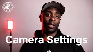 My Camera Settings for Studio Flash Photography