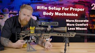 How To Make Your Rifle More Accurate - Adjust The Gun To Fit Your Body