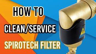 Spirotech Filter Service, Gas Central heating training. DIY