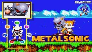 Chrome Metal Sonic 3 And Knuckles - New Game Plus • Sonic Hack Longplay