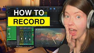 Recording Your FIRST SONG with Presonus Studio One Pro 7