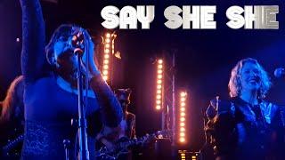 Say She She - Live at Badaboum, Paris, France, 14th March 2024