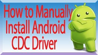 How to manually install Android CDC Driver | Hindi Video | Future Solution