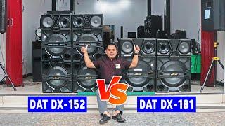 BALAP Sound DAT DX 152 VS DX 181