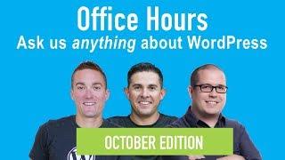 How to use the WordPress course builder plugin - Fly Plugins Office Hours October 2018