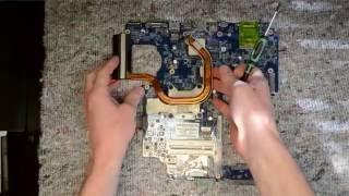 HP Pavilion dv7 laptop disassembly, take apart, teardown tutorial