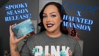 New Spooky Season Makeup l ColourPop x Haunted Mansion l Do You Need It?